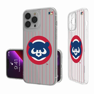 Chicago Cubs - Cooperstown Pinstripe iPhone Clear Case