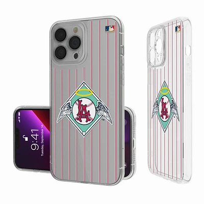Los Angeles Angels 1961-1965 Cooperstown Pinstripe iPhone Clear Case