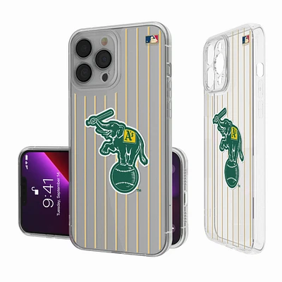 Athletics 1988 Cooperstown Pinstripe iPhone Clear Case