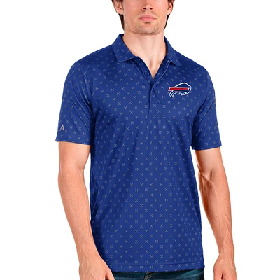 Men's Antigua Royal Buffalo Bills Spark Polo