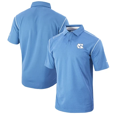 Men's Columbia Carolina Blue North Tar Heels Omni-Wick Shotgun Polo