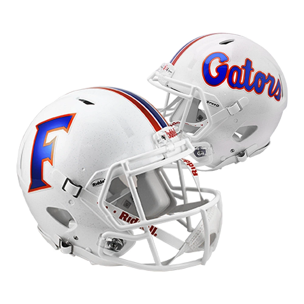 Riddell Florida Gators White Speed Authentic Helmet