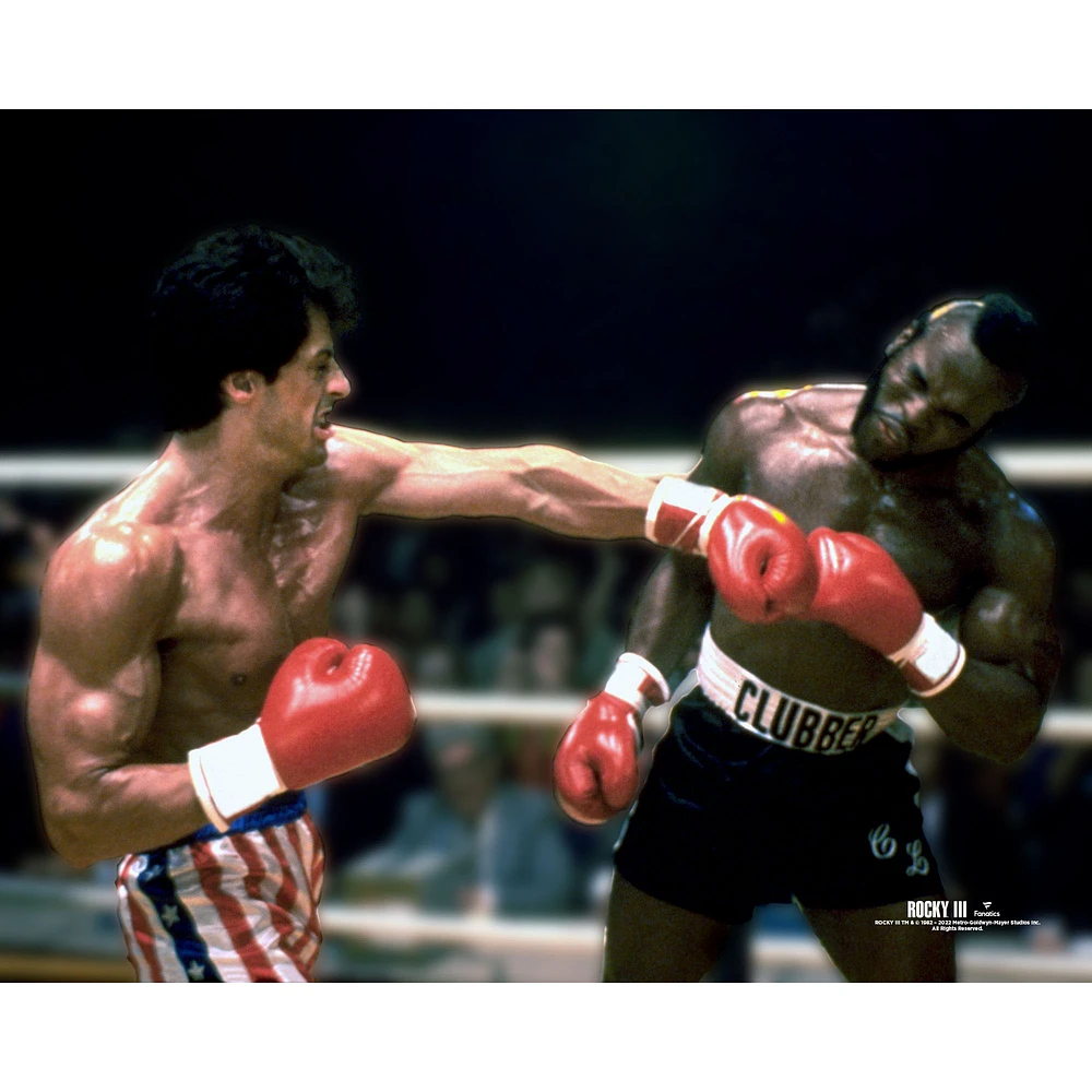 Rocky III Unsigned Punching Clubber Lang the Head Photograph