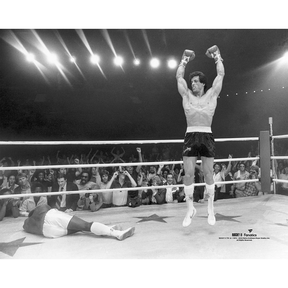 Rocky II Unsigned Knockout vs. Apollo Creed Photograph