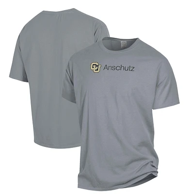 Men's ComfortWash Gray Colorado Anschutz Medical Campus Garment Washed T-Shirt