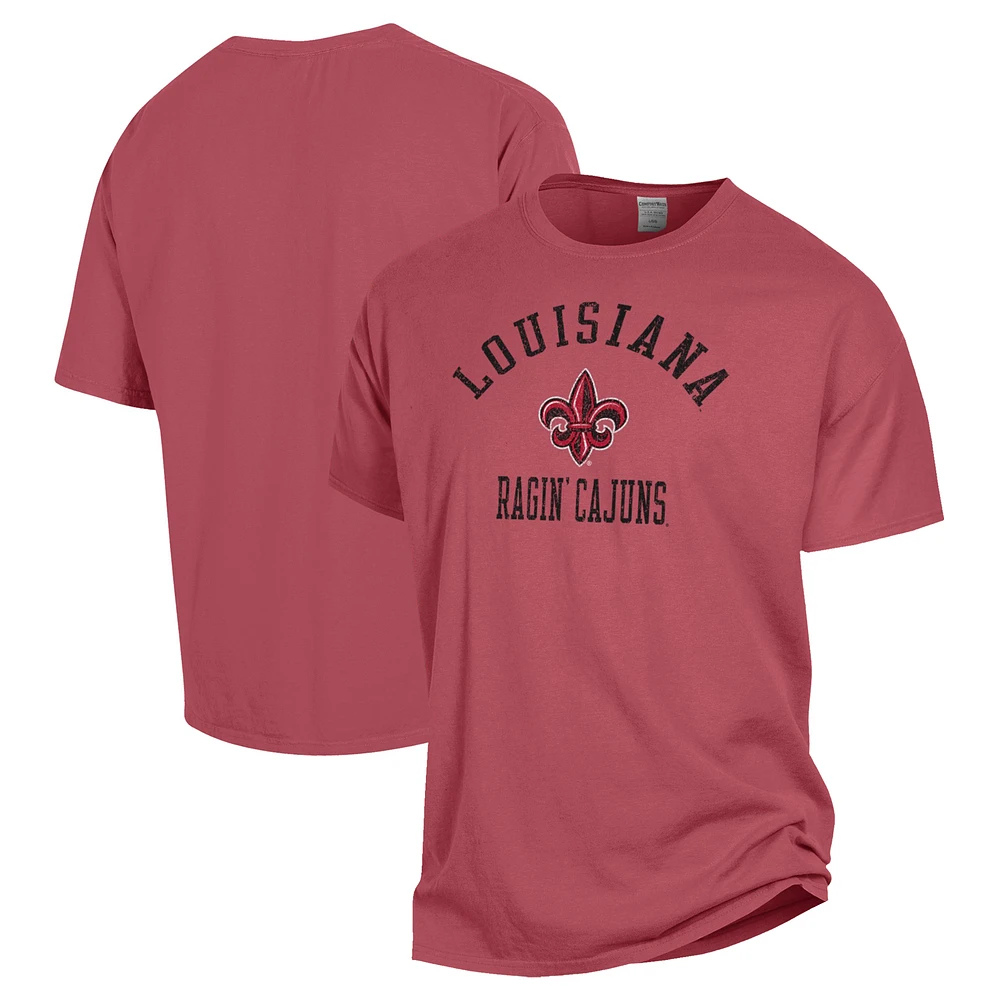 Men's ComfortWash Cardinal Louisiana Ragin' Cajuns Garment Washed T-Shirt