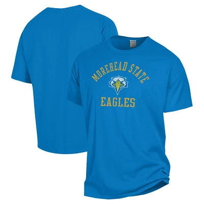Men's ComfortWash Blue Morehead State Eagles Garment Washed T-Shirt
