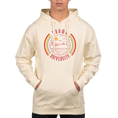 Men's Uscape Apparel Cream Brown Bears Standard Pullover Hoodie