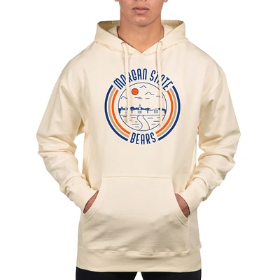 Men's Uscape Apparel Cream Morgan State Bears Standard Pullover Hoodie
