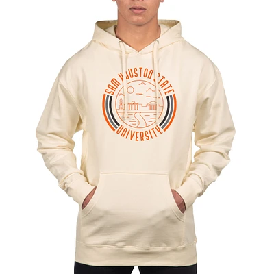 Men's Uscape Apparel Cream Sam Houston State Bearkats Standard Pullover Hoodie