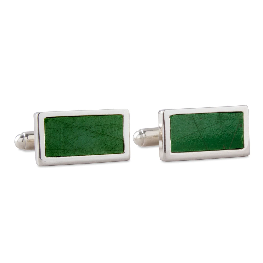 Tokens and Icons Boston Celtics Game Used Floor Cuff Links