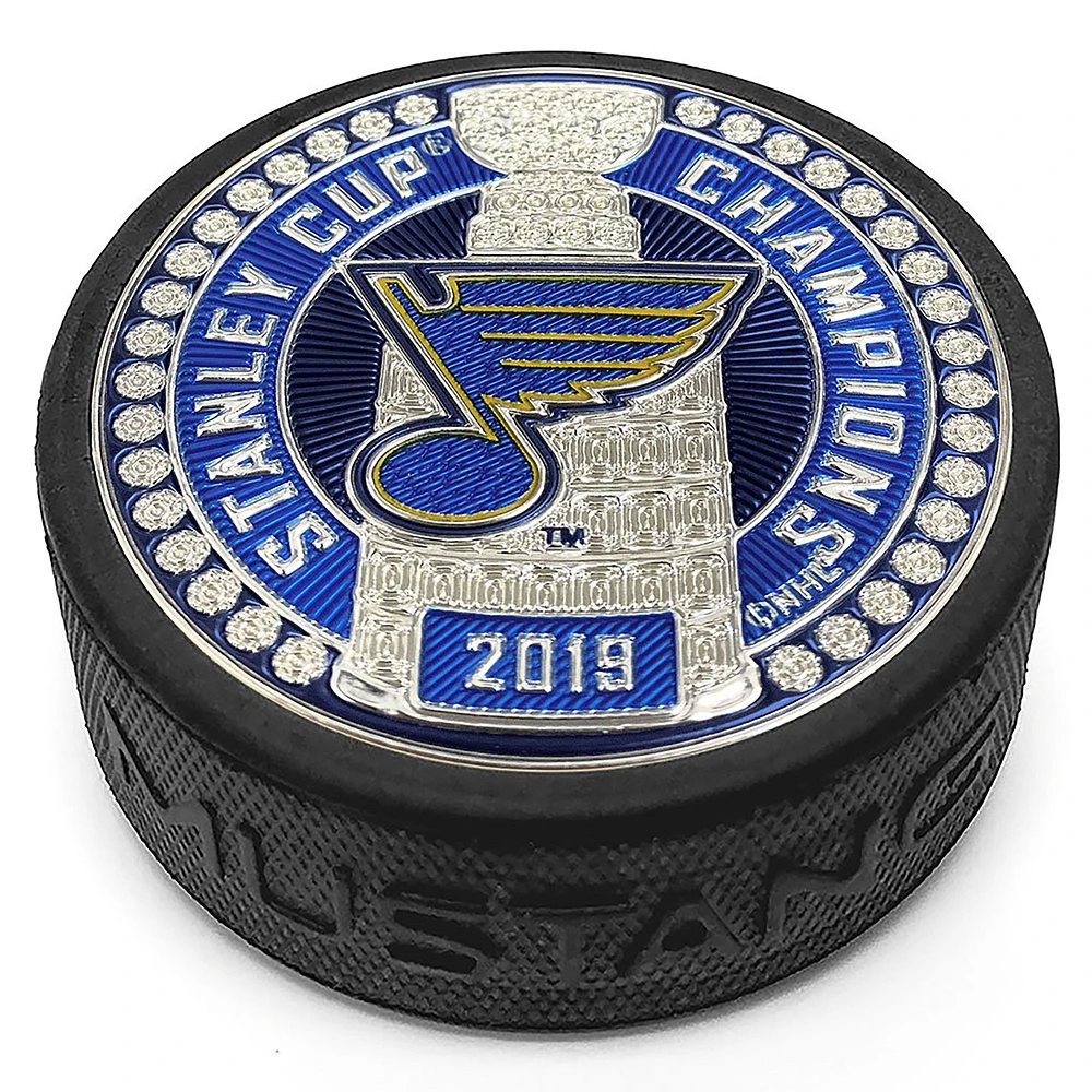St. Louis Blues 2019 Stanley Cup Champions 3'' Dynasty Trimflexx Puck