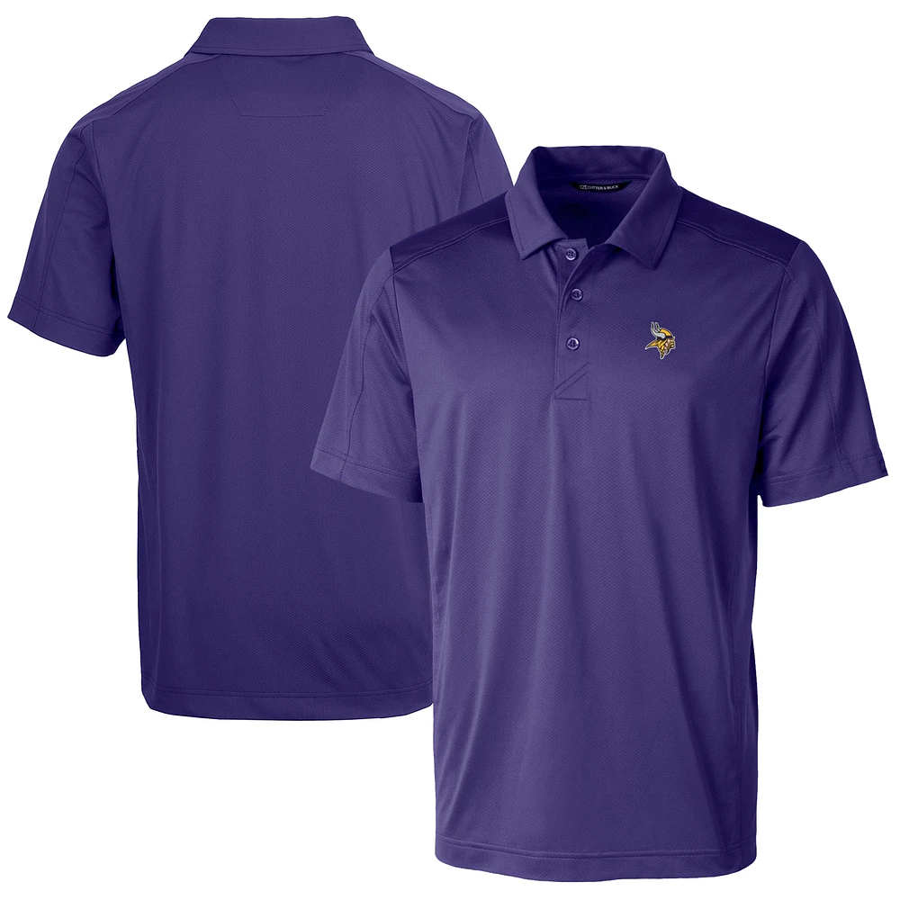 Men's Cutter & Buck Purple Minnesota Vikings Prospect Textured Stretch Polo