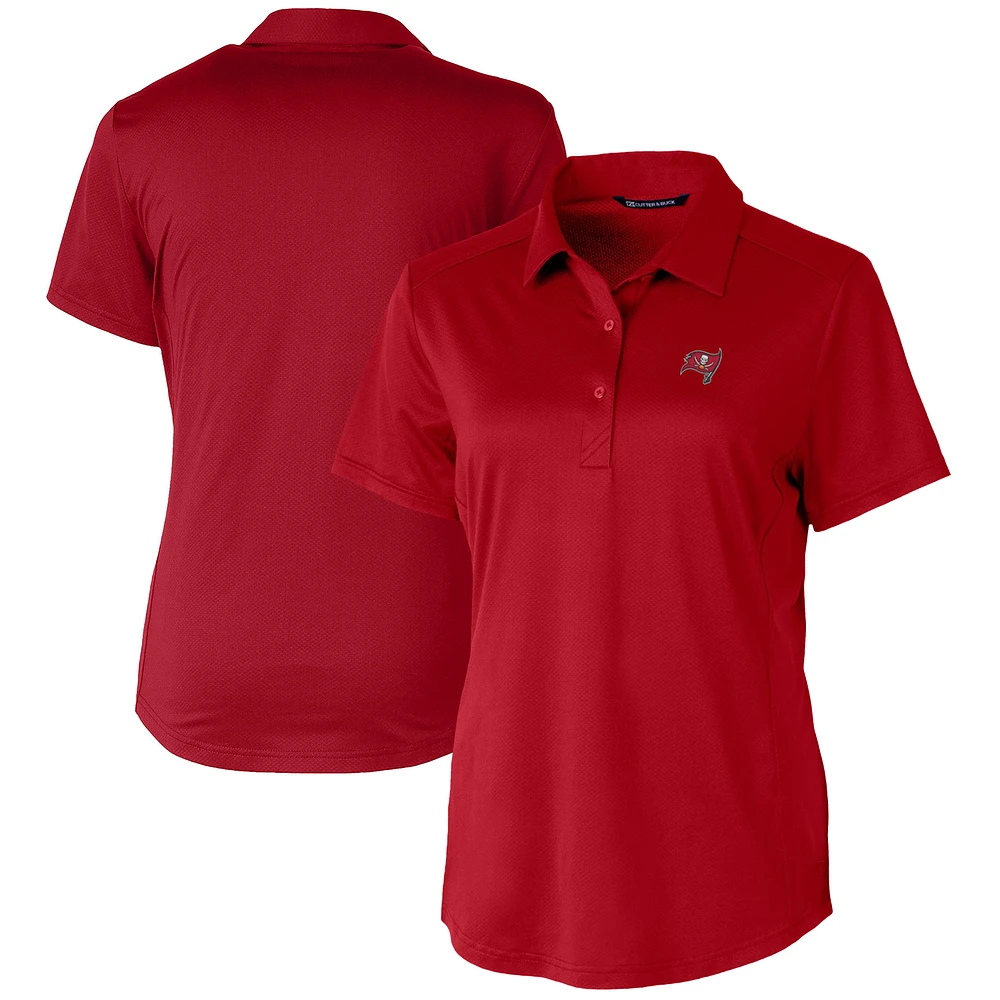 Women's Cutter & Buck Tampa Bay Buccaneers Prospect Textured Stretch Polo