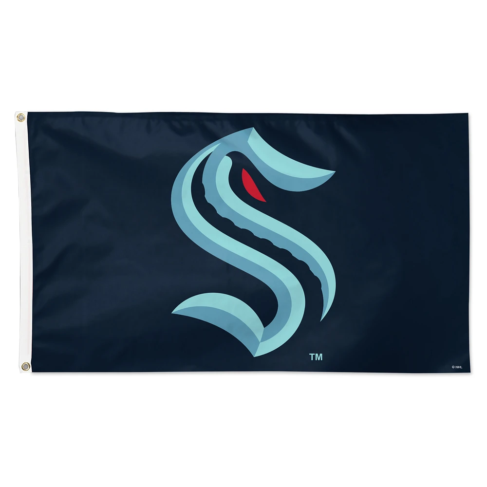 WinCraft Seattle Kraken 3' x 5' Primary Logo Single-Sided Flag