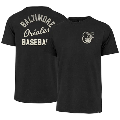 Men's '47 Black Baltimore Orioles Turn Back Franklin T-Shirt