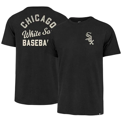 Men's '47 Black Chicago White Sox Turn Back Franklin T-Shirt