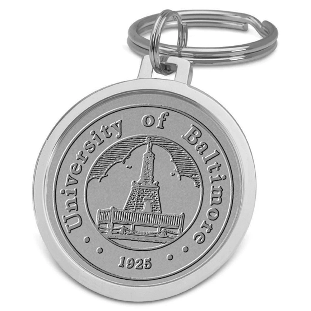 Silver UBalt Bees Split-Wire Key Ring