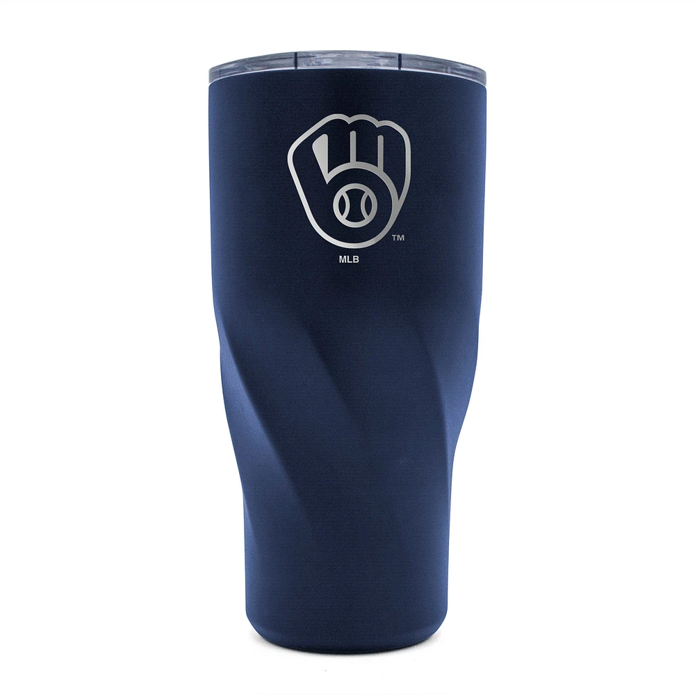WinCraft Milwaukee Brewers 30oz. Morgan Stainless Steel Tumbler
