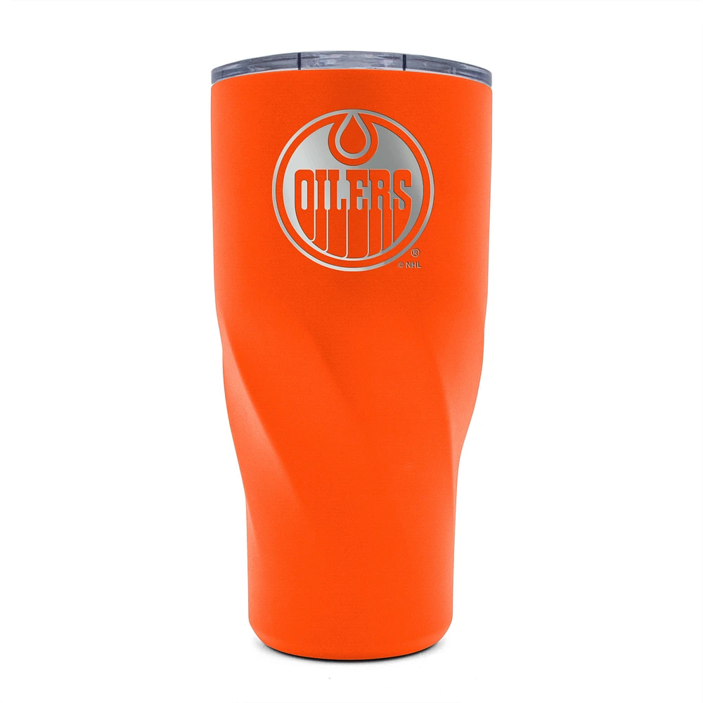 WinCraft Edmonton Oilers 30oz. Morgan Stainless Steel Tumbler