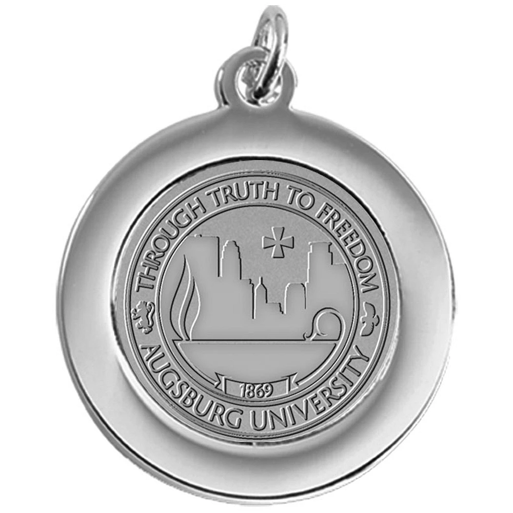 Silver Augsburg University Team Pendant