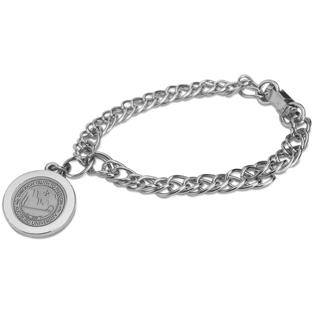 Silver Augsburg University Charm Bracelet