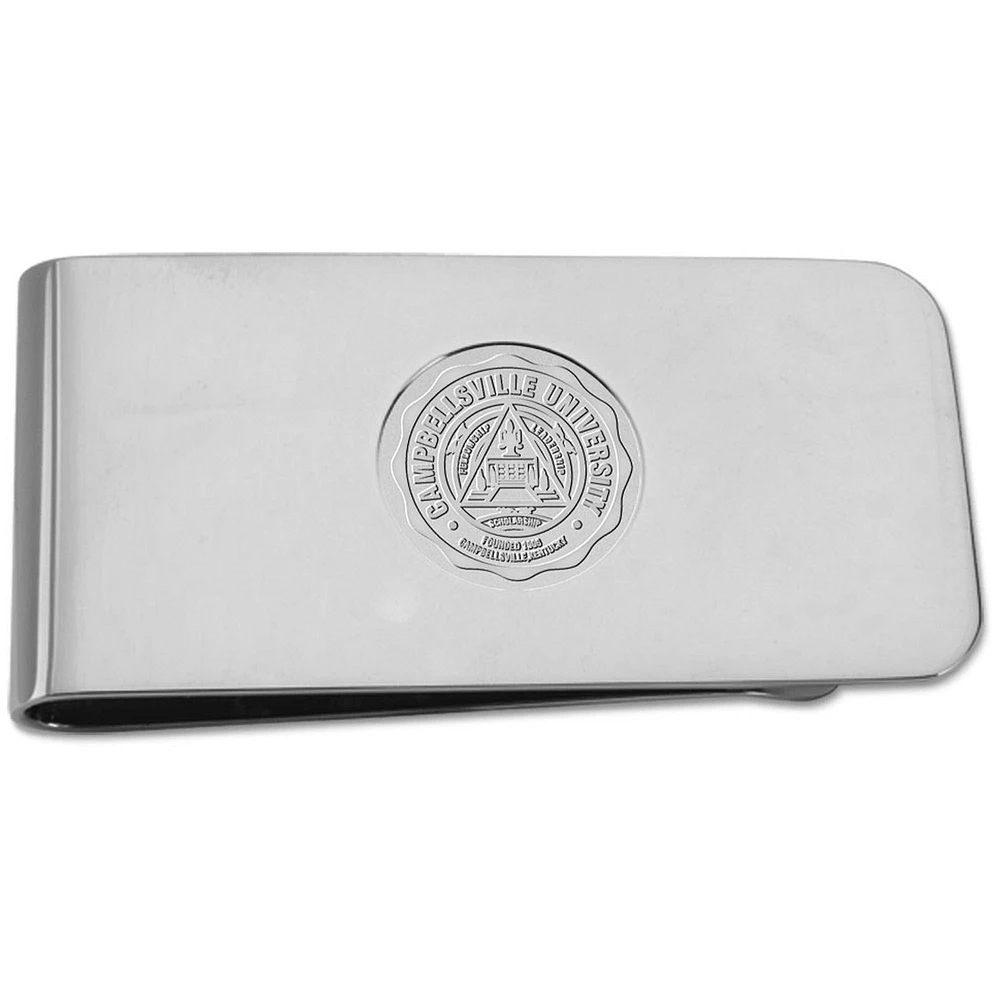 Silver Campbellsville Tigers Money Clip