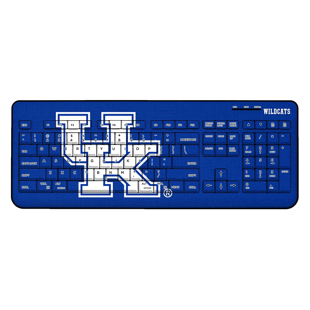 Kentucky Wildcats Solid Design Wireless Keyboard