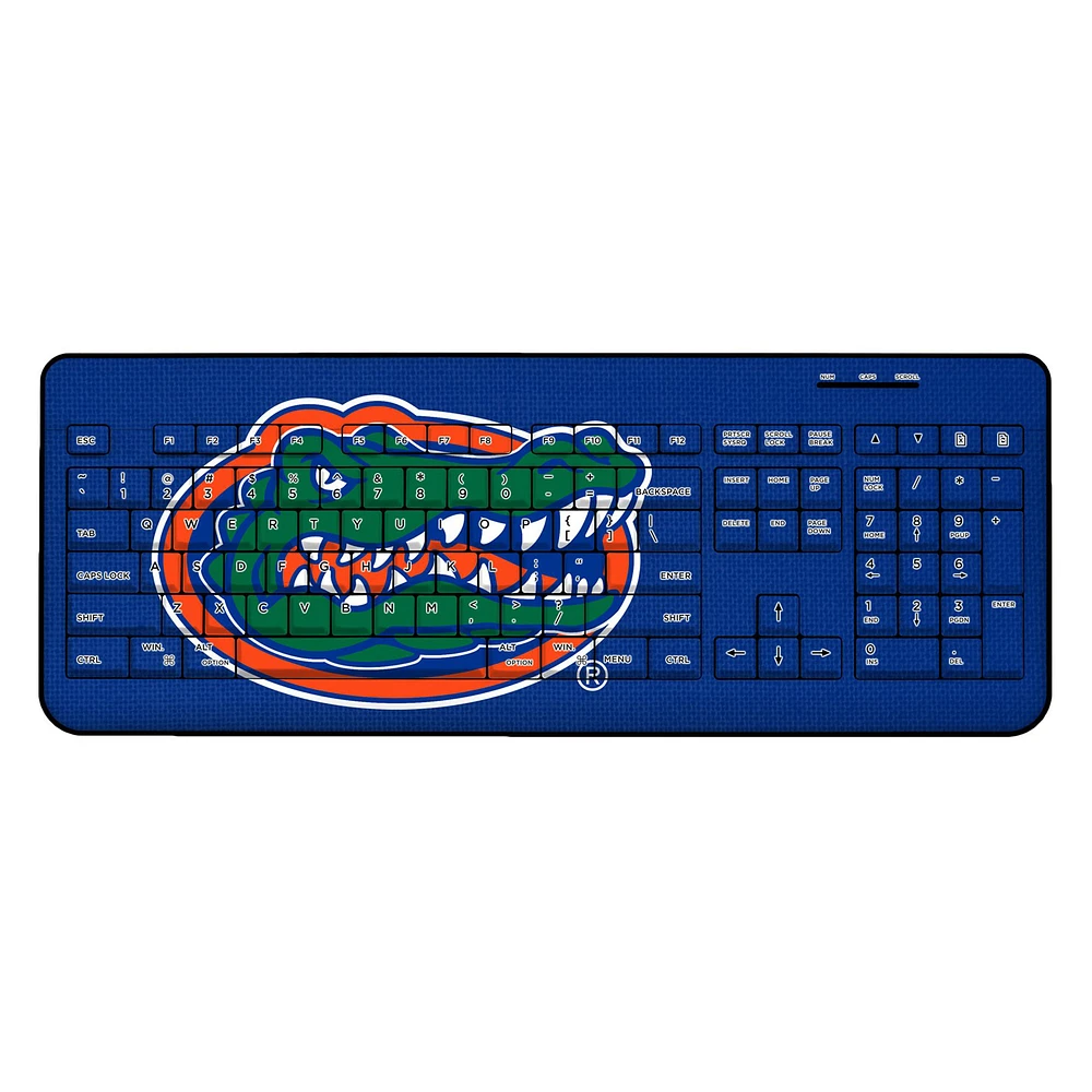 Florida Gators Solid Design Wireless Keyboard