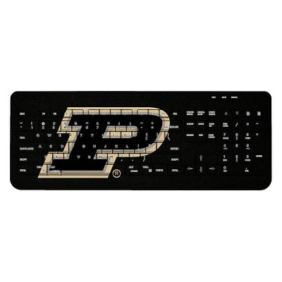 Purdue Boilermakers Solid Design Wireless Keyboard
