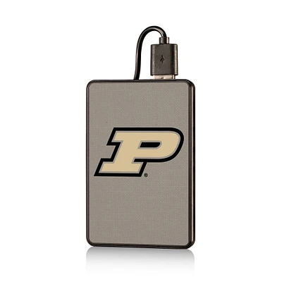 Purdue Boilermakers 2500mAh Solid Design Credit Card Powerbank