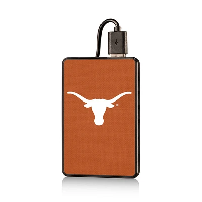 Texas Longhorns 2500mAh Solid Design Credit Card Powerbank