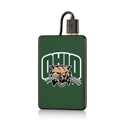 Ohio Bobcats 2500mAh Solid Design Credit Card Powerbank