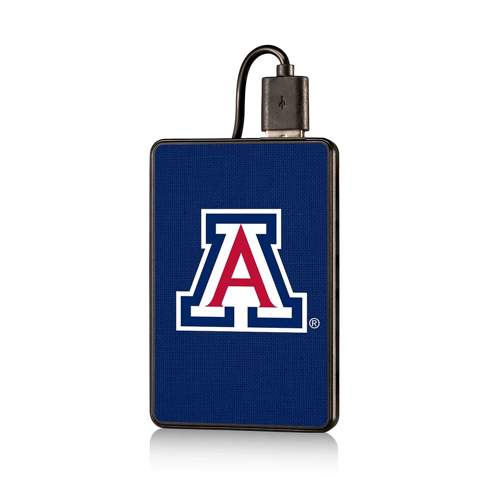 Arizona Wildcats 2500mAh Solid Design Credit Card Powerbank