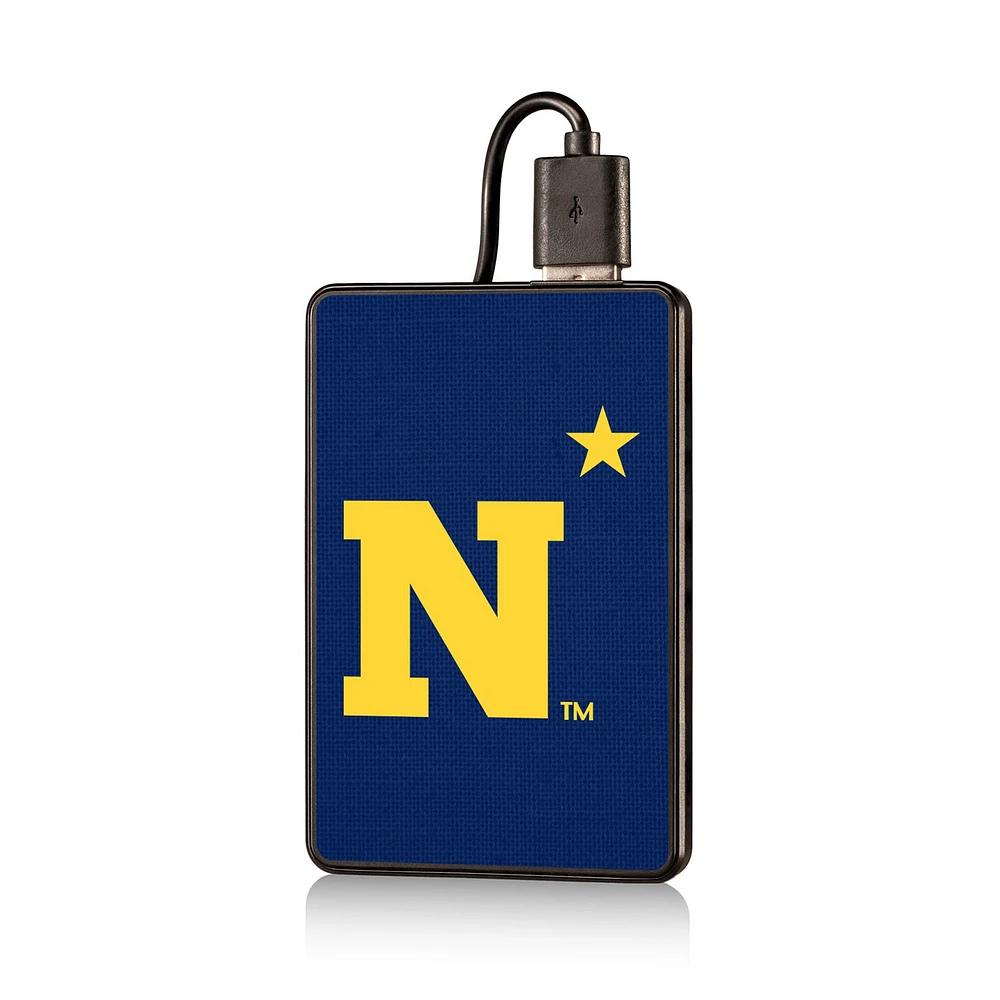 Navy Midshipmen 2500mAh Solid Design Credit Card Powerbank