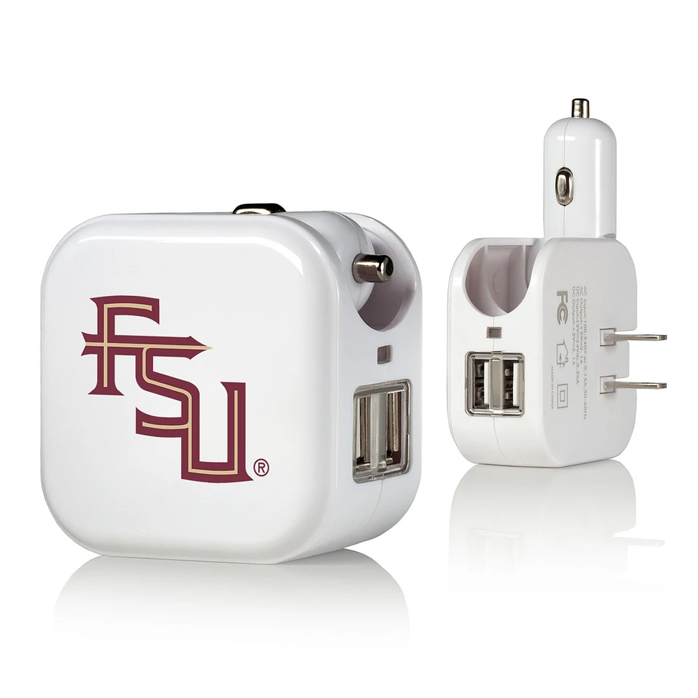 Florida State Seminoles Alternate Logo USB Charger