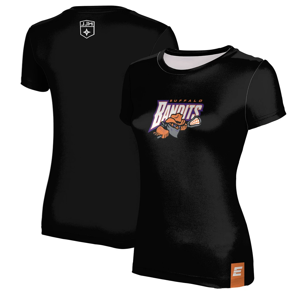 Women's Epoch Lacrosse Black Buffalo Bandits T-Shirt