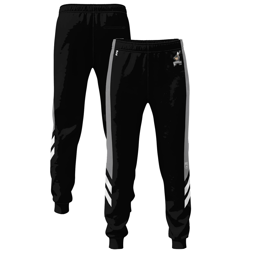 Men's Epoch Lacrosse Black Calgary Roughnecks Jogger Pants