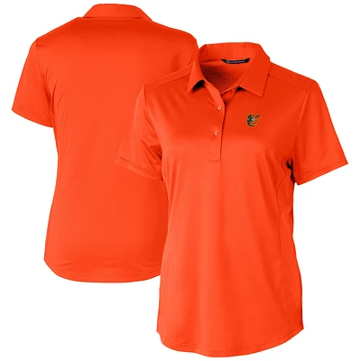 Women's Cutter & Buck Baltimore Orioles Prospect Textured Stretch Polo