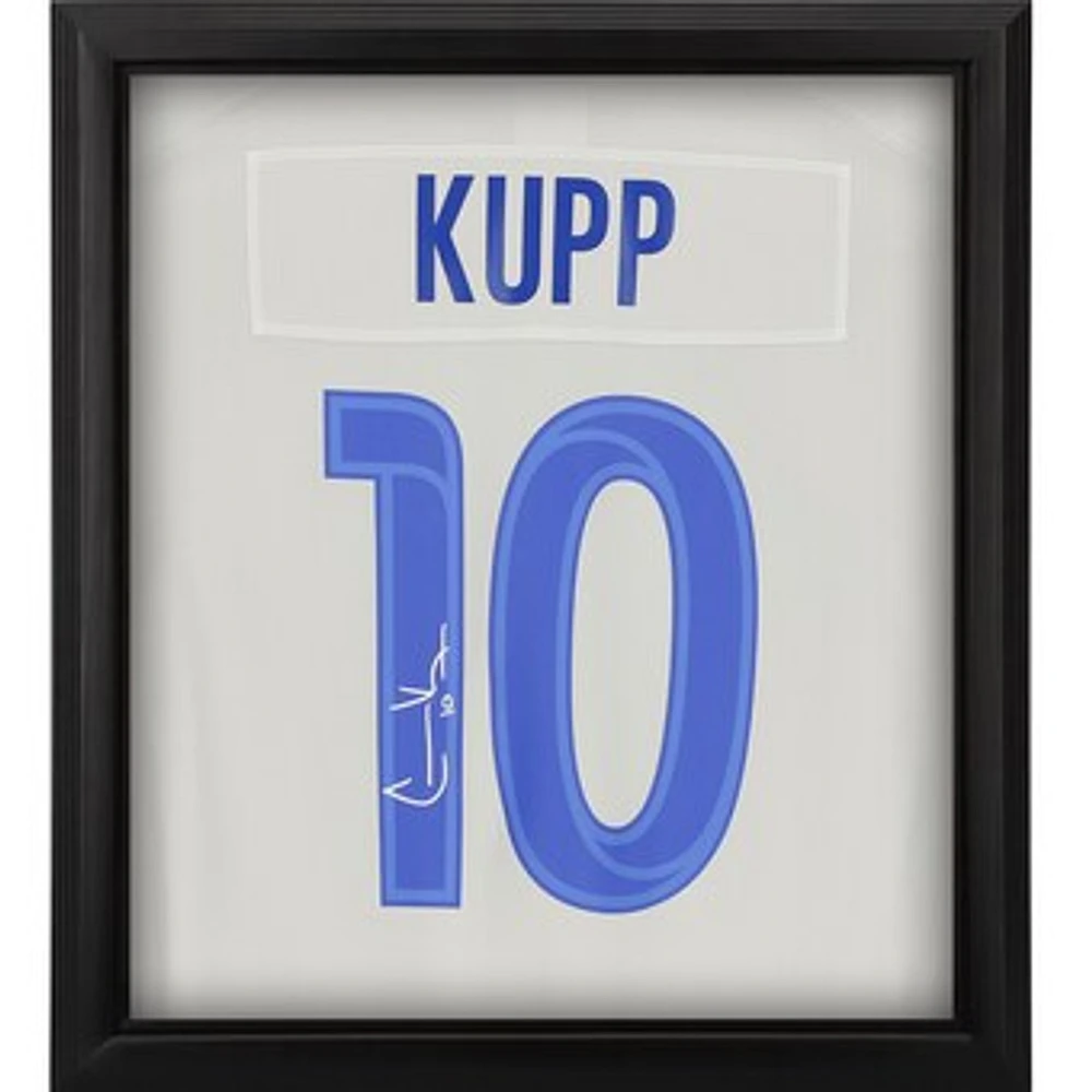 Cooper Kupp Los Angeles Rams Autographed Framed Bone Nike Limited Jersey Shadowbox
