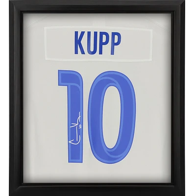 Cooper Kupp Los Angeles Rams Autographed Framed Bone Nike Limited Jersey Shadowbox