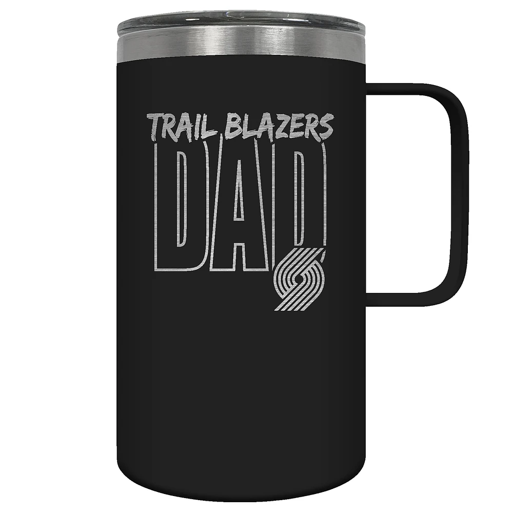 Portland Trail Blazers Dad 18oz. Hustle Travel Mug