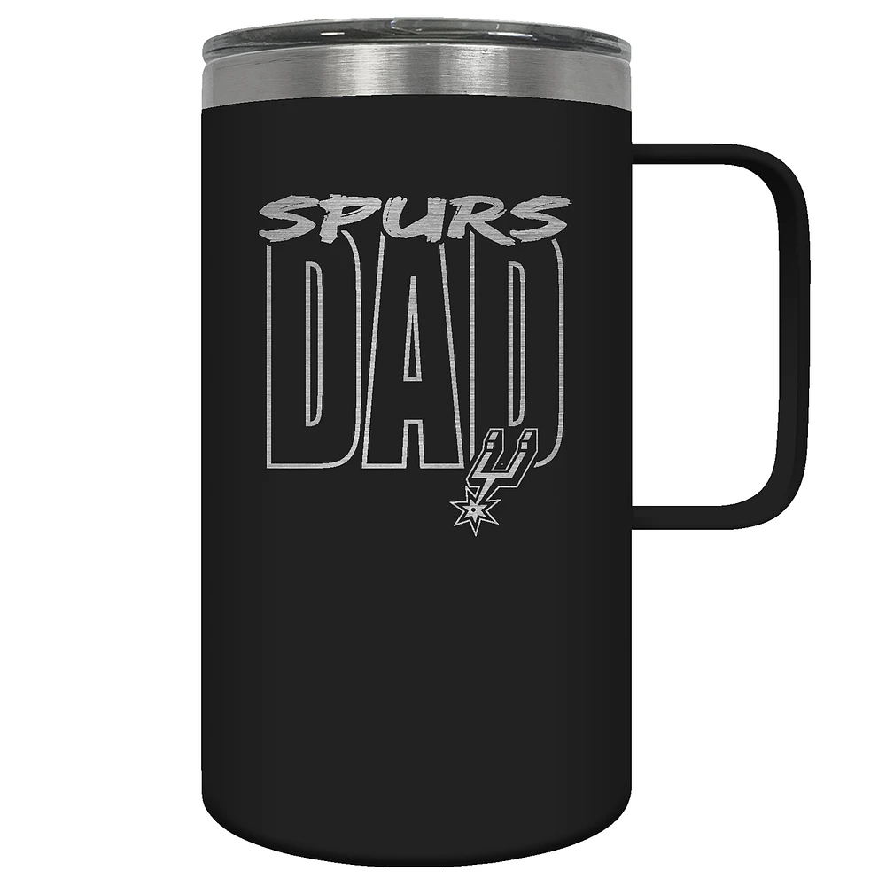 San Antonio Spurs Dad 18oz. Hustle Travel Mug