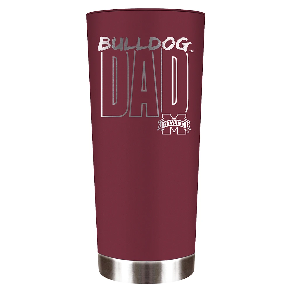 Mississippi State Bulldogs Dad 18oz. Roadie Tumbler