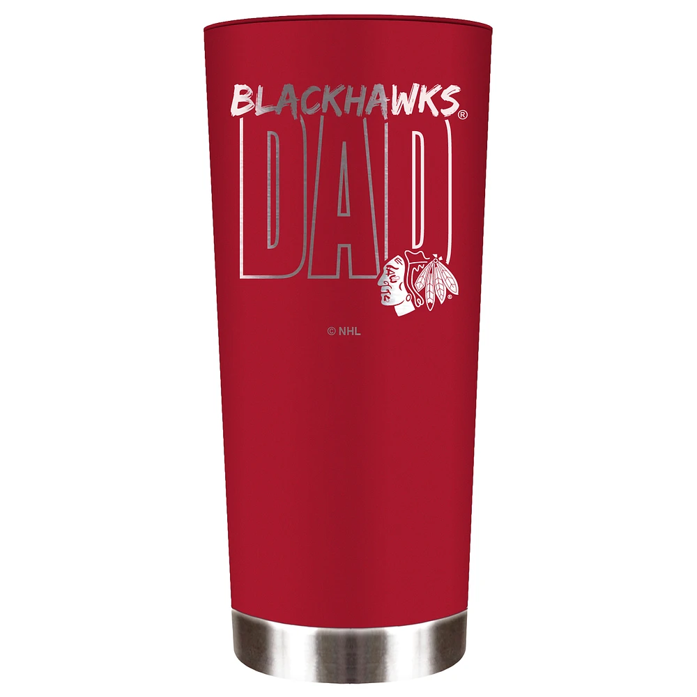 Chicago Blackhawks Dad 18oz. Roadie Tumbler