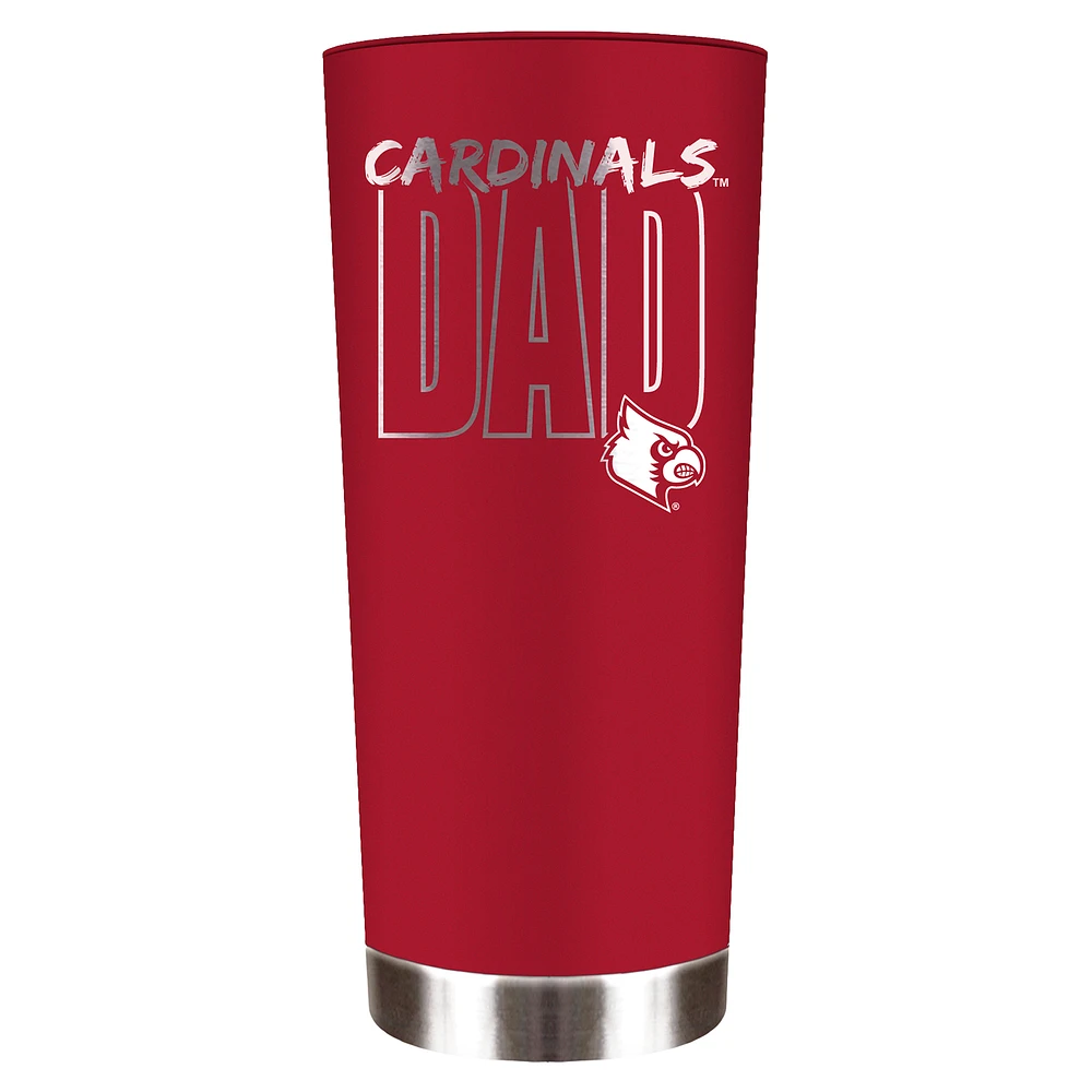 Louisville Cardinals Dad 18oz. Roadie Tumbler