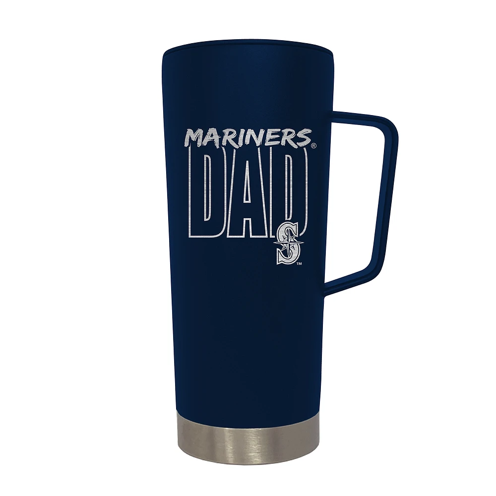 Seattle Mariners Dad 18oz. Roadie Tumbler with Handle