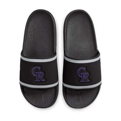 Nike Colorado Rockies Off-Court Wordmark Slide Sandals