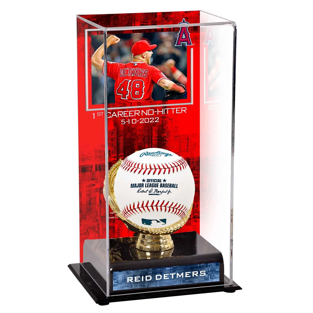 Reid Detmers Los Angeles Angels No Hitter Display Case with Image