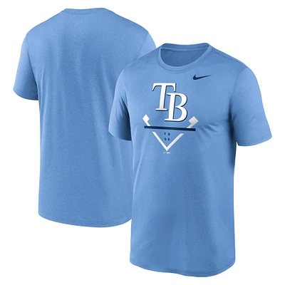 Men's Nike Light Blue Tampa Bay Rays Icon Legend Performance T-Shirt